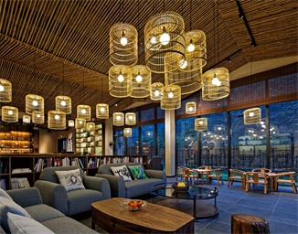 青龍塢山谷潛廬鄉居酒店空間設計