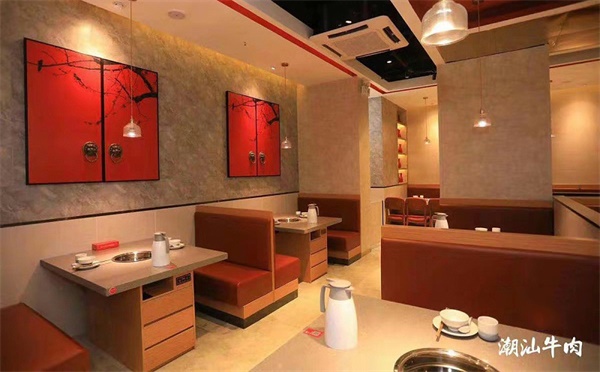 沈陽(yáng)牛肉火鍋店桌椅
