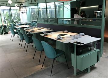 泰式海鮮火鍋生如夏花餐廳桌椅定做