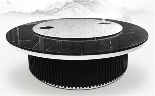 大理石電動(dòng)火鍋餐桌