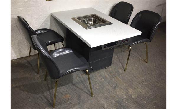 無煙凈化火鍋桌多少錢一套,無煙火鍋桌供應商有哪些?