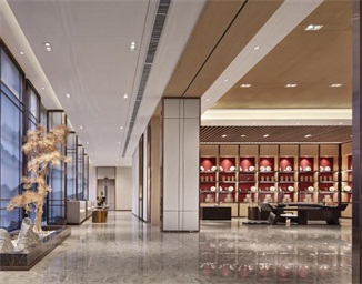 云南佳兆業新中式茶業會館空間設計