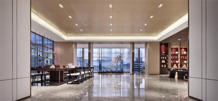 茶業會館空間設計效果圖