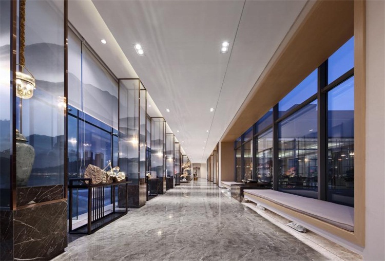 茶業會館空間設計效果圖