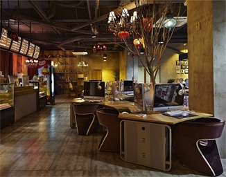 北京漫威網咖空間設計