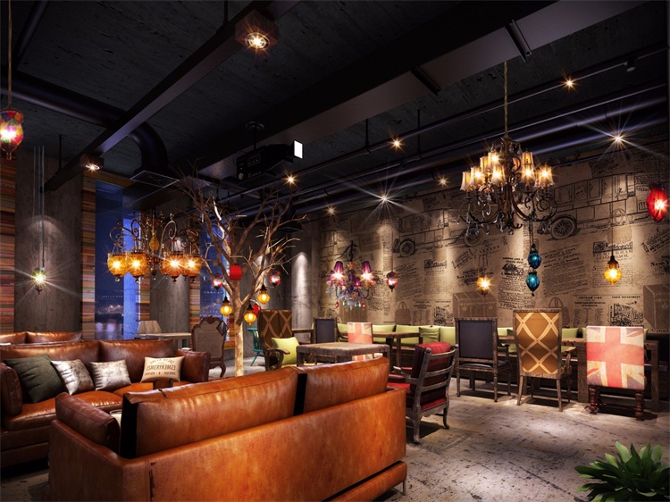 酒咖空間設計效果圖